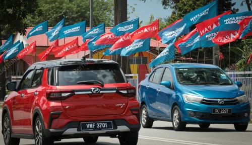 PERANG BENDERA PRK DUN KKB