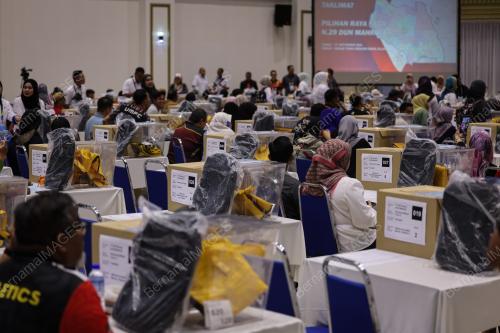 PERSIAPAN AKHIR PRK DUN MAHKOTA