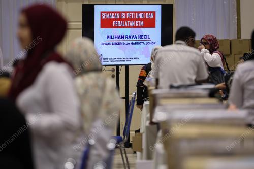 PERSIAPAN AKHIR PRK DUN MAHKOTA