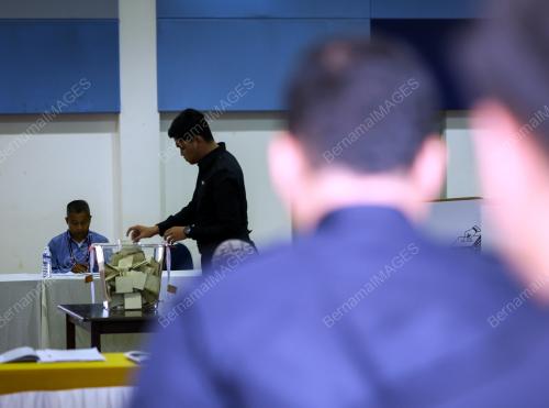 UNDI AWAL MAKTAB PDRM KUALA KUBU BAHARU