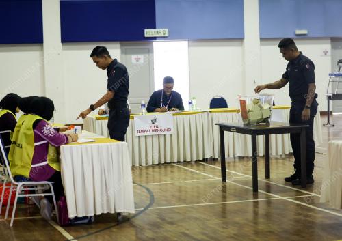 UNDI AWAL MAKTAB PDRM KUALA KUBU BAHARU