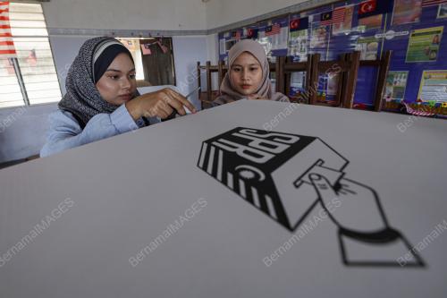 PERSIAPAN AKHIR PRK DUN MAHKOTA