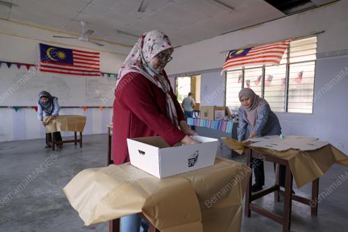 PERSIAPAN AKHIR PRK DUN MAHKOTA