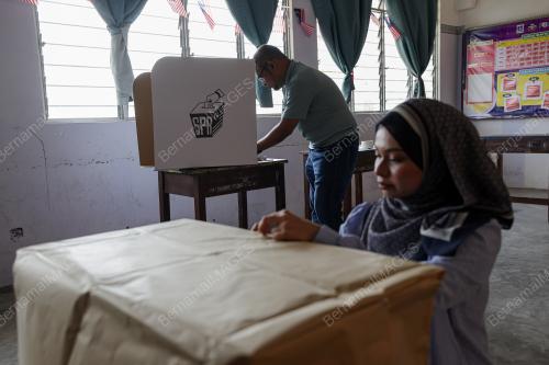 PERSIAPAN AKHIR PRK DUN MAHKOTA