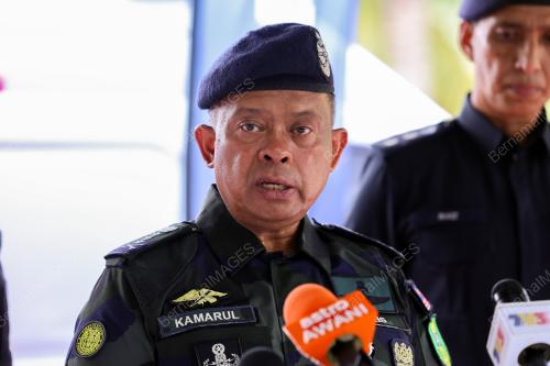 SIDANG MEDIA KETUA POLIS JOHOR DATUK KAMARUL ZAMAN