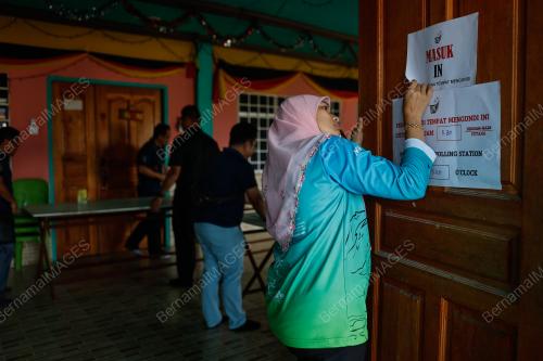 PERSIAPAN HARI MENGUNDI PRK DUN N.67 JEPAK