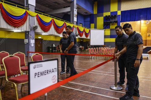 PERSIAPAN HARI PENCALONAN PRK KEMAMAN