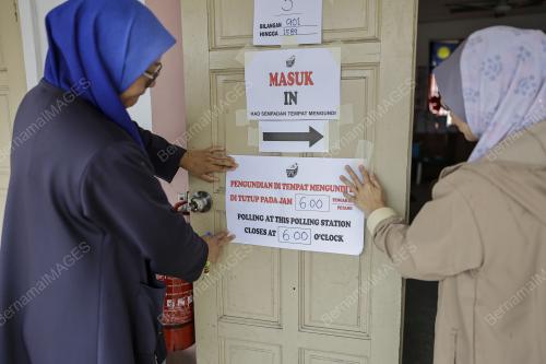 PERSIAPAN MENJELANG HARI PENGUNDIAN PRK KEMAMAN