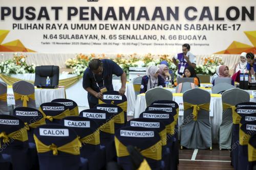 PERSIAPAN PUSAT PENAMAAN CALON