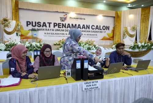 PERSIAPAN PUSAT PENAMAAN CALON