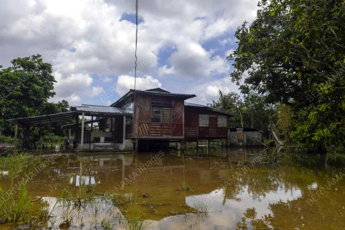 BANJIR DI KAMPUNG SUNGAI LINAU