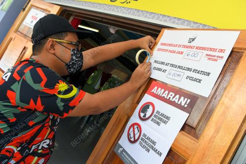 PERSIAPAN HARI MENGUNDI PRN JOHOR