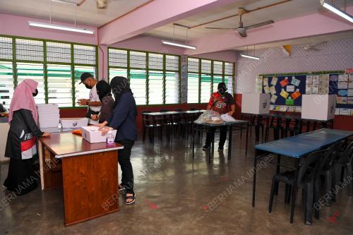 PERSIAPAN HARI MENGUNDI PRN JOHOR