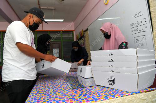 PERSIAPAN HARI MENGUNDI PRN JOHOR