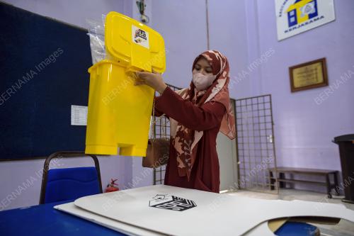 PERSEDIAAN UNDI AWAL PILIHAN RAYA NEGERI JOHOR KE 15
