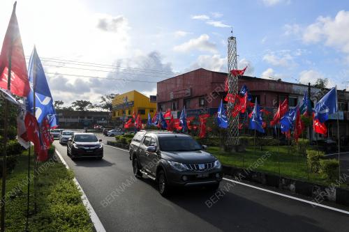 TINJAUAN BENDERA KEMPEN PRN JOHOR