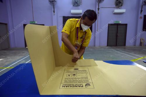 PERSEDIAAN UNDI AWAL PILIHAN RAYA NEGERI JOHOR KE 15