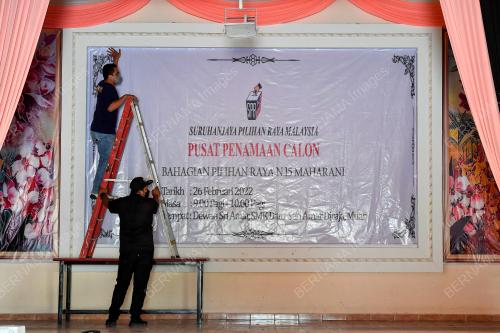PERSEDIAAN PUSAT PENAMAAN CALON PRN JOHOR