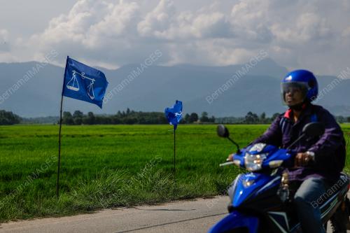 TINJAUAN BENDERA KEMPEN PRN KE-15 KEDAH