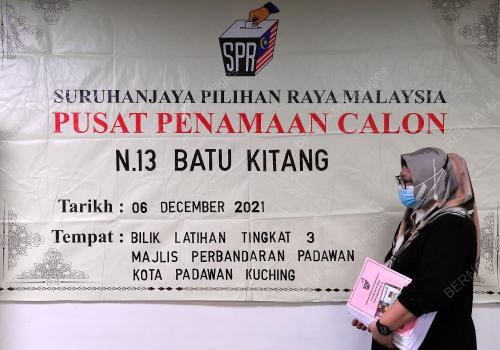 PERSEDIAAN PUSAT PENAMAAN CALON PRN SARAWAK