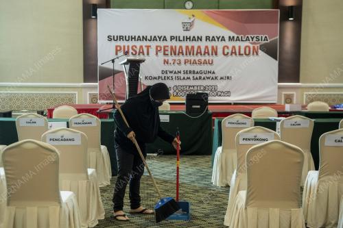 PERSEDIAAN PUSAT PENAMAAN CALON PRN SARAWAK