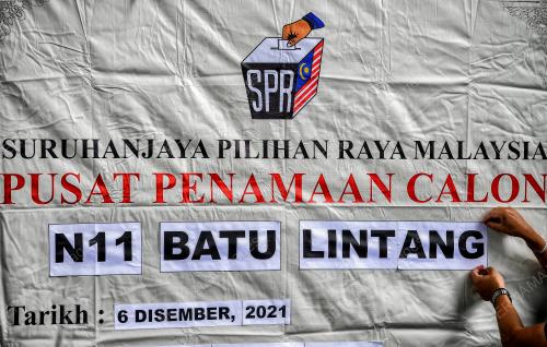 PERSIAPAN PUSAT PENAMAAN CALON PRN SARAWAK
