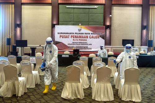 PERSEDIAAN PUSAT PENAMAAN CALON PRN SARAWAK