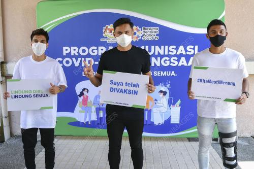 HARIMAU MALAYA TERIMA DOS KE-2 VAKSIN COVID-19