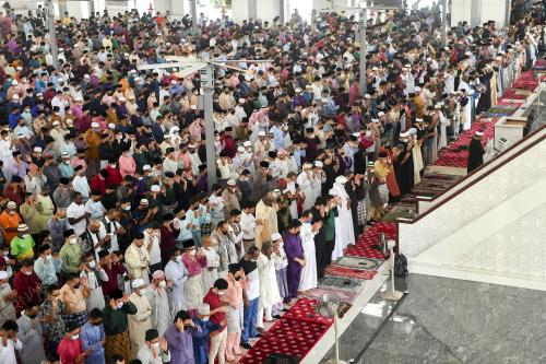 SOLAT SUNAT AIDUL FITRI DI MTMZA