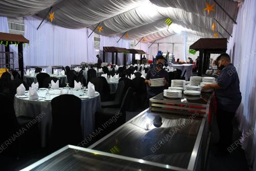 TINJAUAN PERSIAPAN RUMAH TERBUKA PM