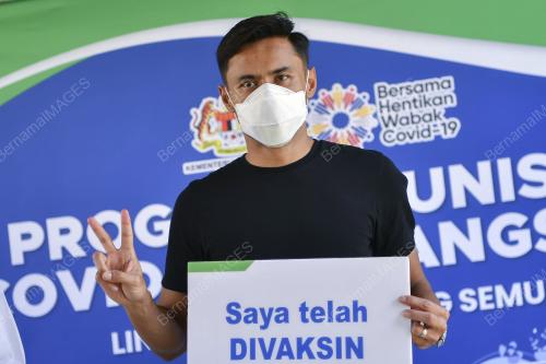 HARIMAU MALAYA TERIMA DOS KE-2 VAKSIN COVID-19