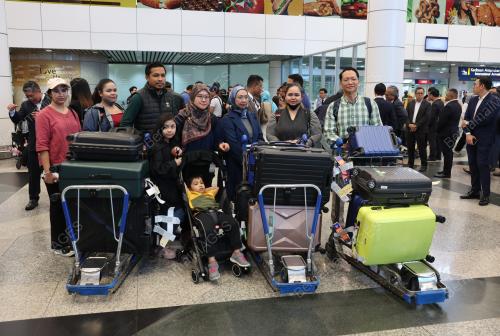 WARGANEGARA MALAYSIA TIBA DARI IRAN