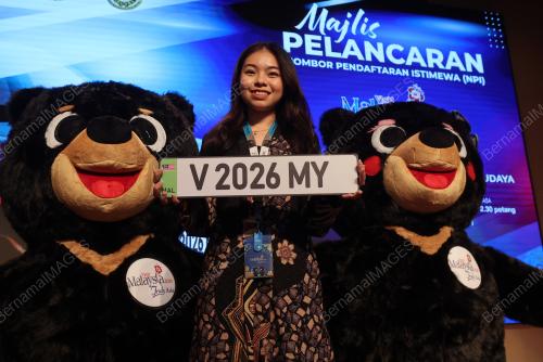 PELANCARAN NOMBOR PENDAFTARAN TAHUN MELAWAT MALAYSIA