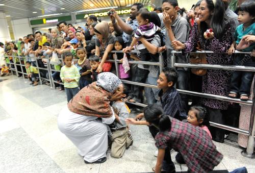 JEMAAH HAJI PERTAMA TIBA