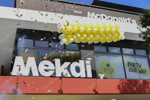 MCDONALD`S LANCAR PAPAN TANDA MEKDI