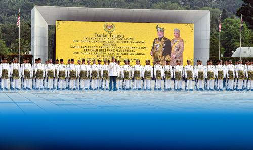 RAPTAI ISTIADAT PERARAKAN PANJI YANG DI-PERTUAN AGONG