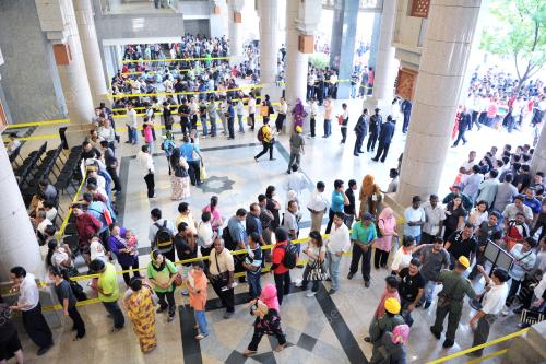 PENDAFTARAN BIOMETRIK PEKERJA WARGA ASING SAH
