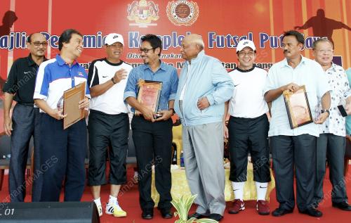 PERASMIAN KOMPLEKS FUTSAL PUTRAJAYA
