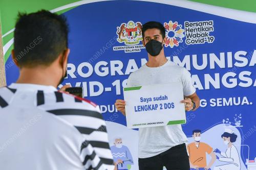 HARIMAU MALAYA TERIMA DOS KE-2 VAKSIN COVID-19