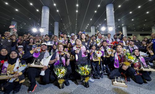 KEPULANGAN ATLET PARALIMPIK