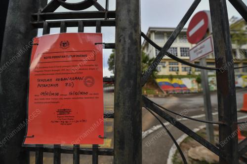 SK PUTRAJAYA PRESINT 8(1) DIARAH TUTUP 8 HARI