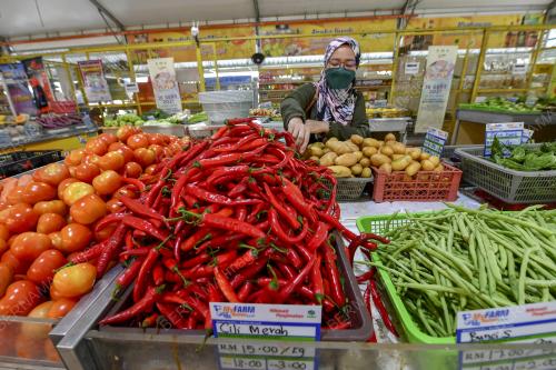 TINJAUAN HARGA BARANG BASAH DI MYFARM