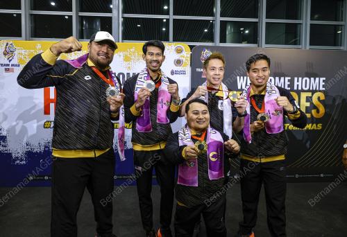 KEPULANGAN ATLET PARALIMPIK