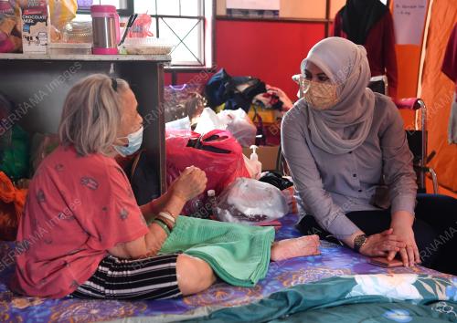 TINJAUAN BANJIR PPS SK KOTA WARISAN