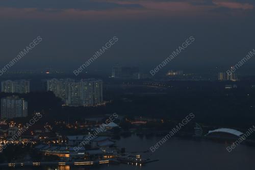 GERHANA BULAN TIDAK KELIHATAN DI PUTRAJAYA