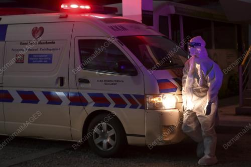 PENGORBANAN PETUGAS BARISAN HADAPAN AMBULANS