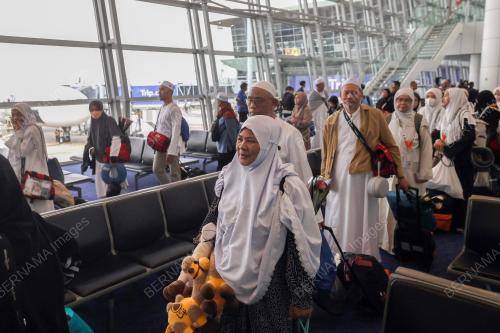 KETIBAAN JEMAAH HAJI PENERBANGAN TERAKHIR