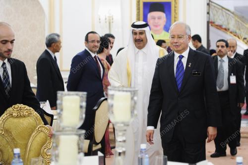 PERDANA MENTERI MALAYSIA DAN QATAR