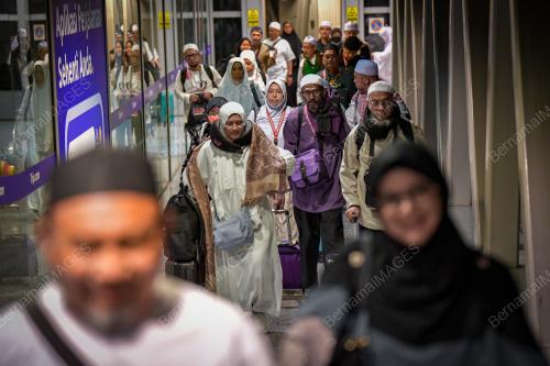 KEPULANGAN JEMAAH HAJI (MH 8397)