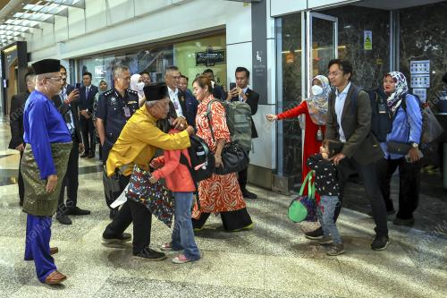 RAKYAT MALAYSIA TIBA DARI SUDAN